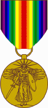 World War I Victory Medal. Courtesy of "World War I Victory Medal (United States) at Wikipedia.com. 
